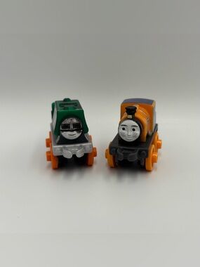 RARE Mini Thomas the Train Tank Engine & Friends Toy Lot- Robo Samson + Dash